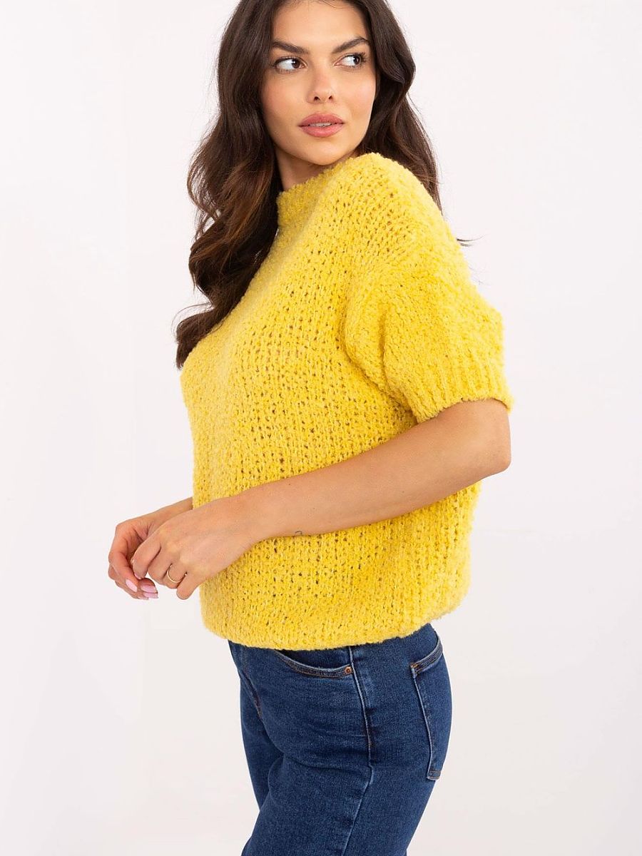  Short sleeve sweater model 207600 Italy Moda 