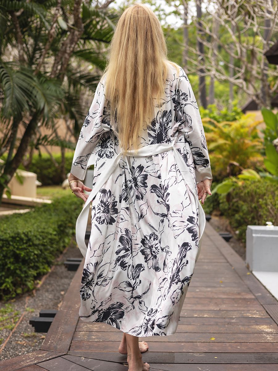  Long bathrobe model 209073 Kalimo 