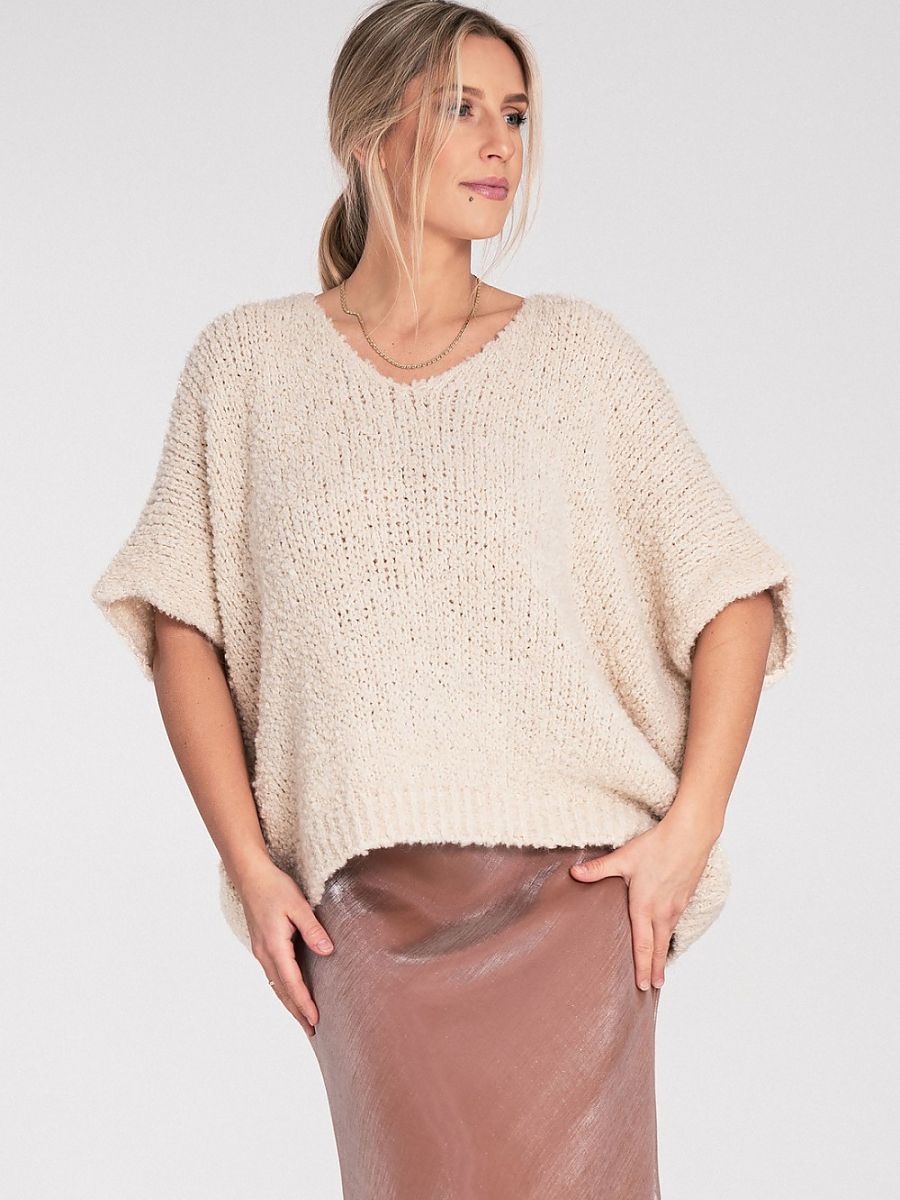  Short sleeve sweater model 217071 Figl 