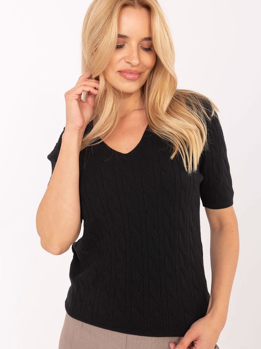  Short sleeve sweater model 217334 Factory Price 