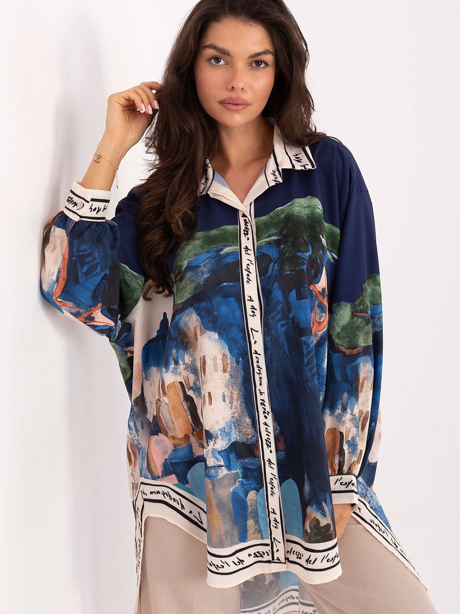  Long sleeve shirt model 218393 Rue Paris 
