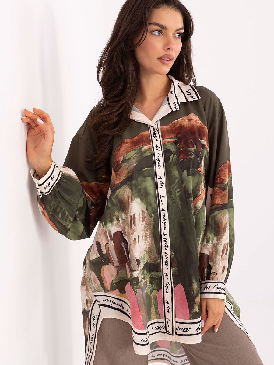  Long sleeve shirt model 218394 Rue Paris 