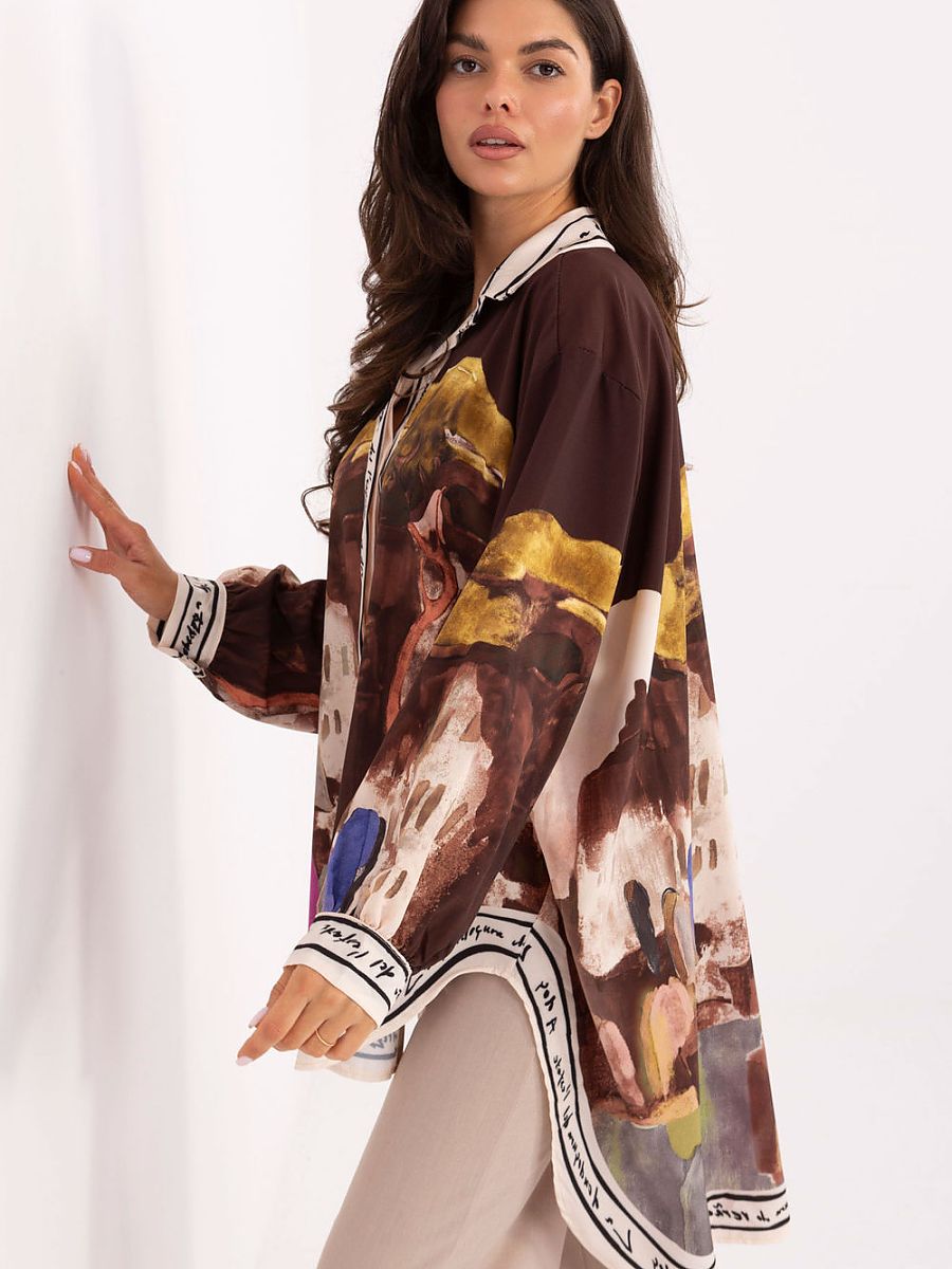  Long sleeve shirt model 218396 Rue Paris 