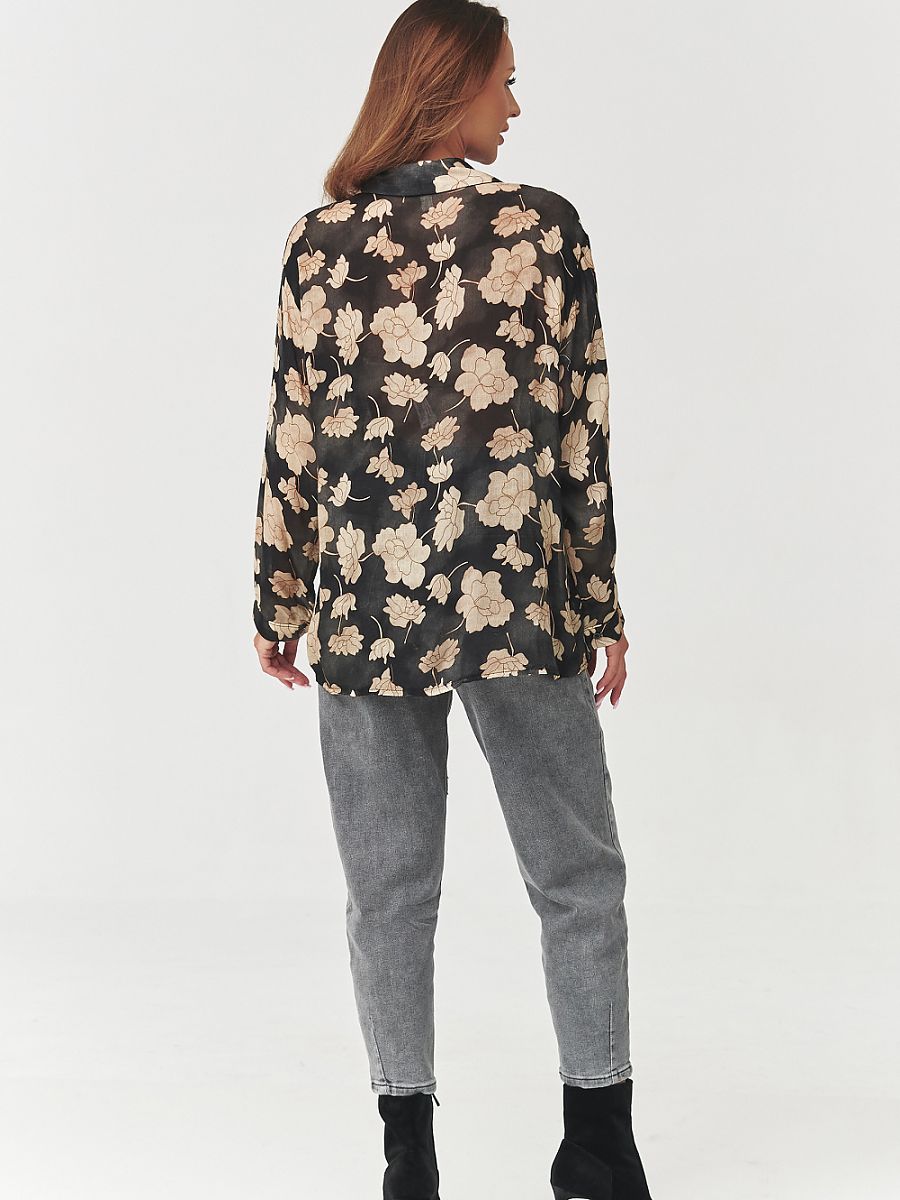  Long sleeve shirt model 219729 Makadamia 