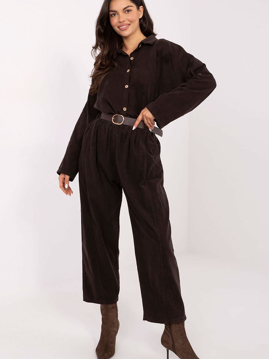  corduroy trousers model 220816 Italy Moda 