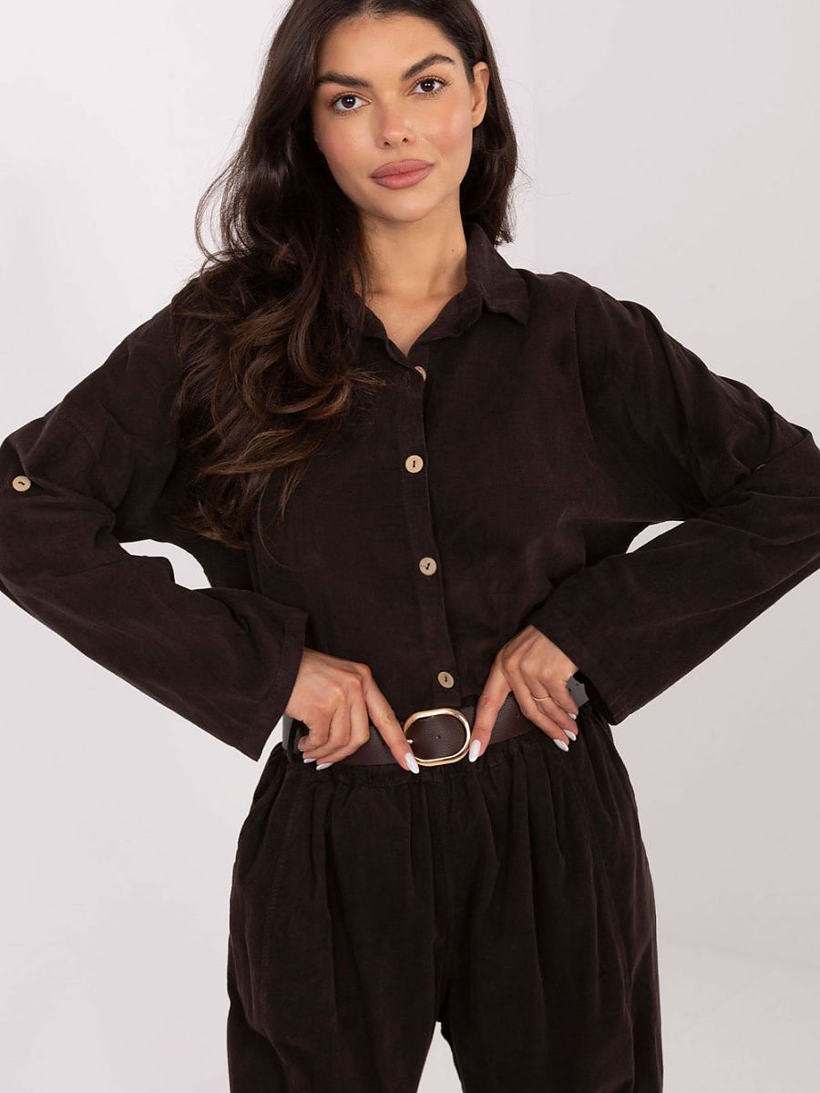  Long sleeve shirt model 220827 Italy Moda 