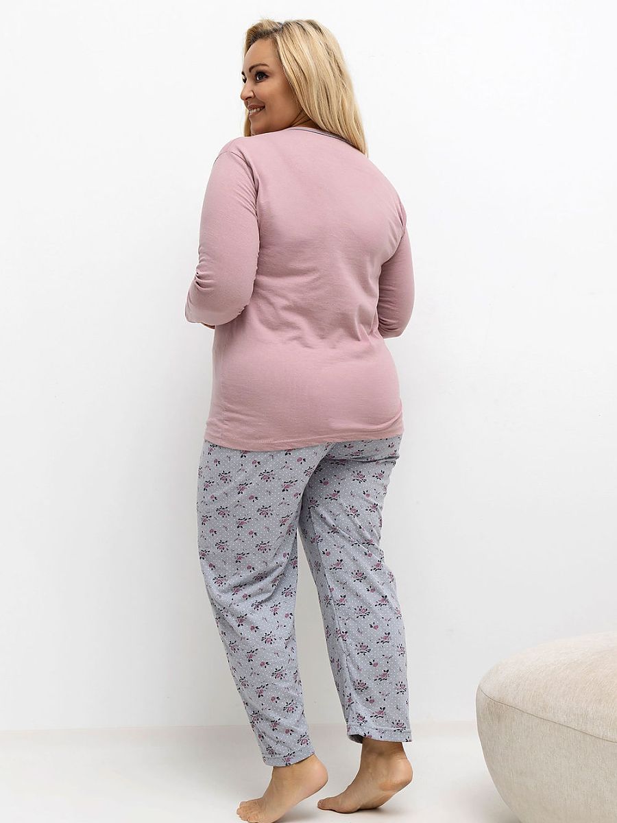  Plus Size Pajamas model 221196 Forever Pink 