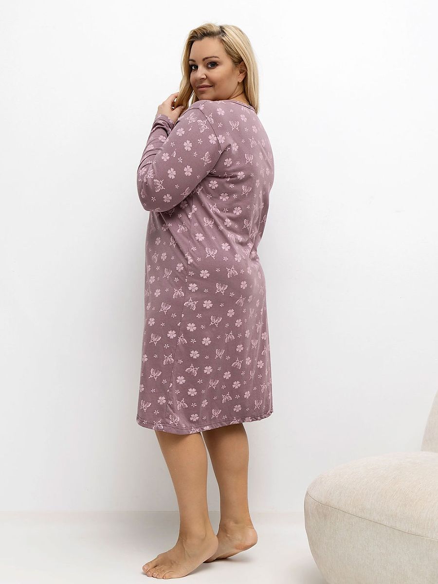  Plus Size Nightgown model 221200 Forever Pink 