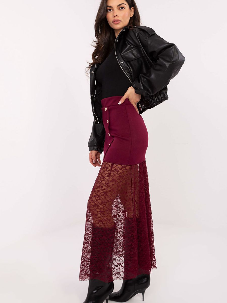  Lace skirt model 221593 Italy Moda 