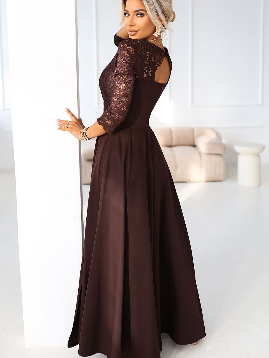  Long dress model 221795 Numoco 
