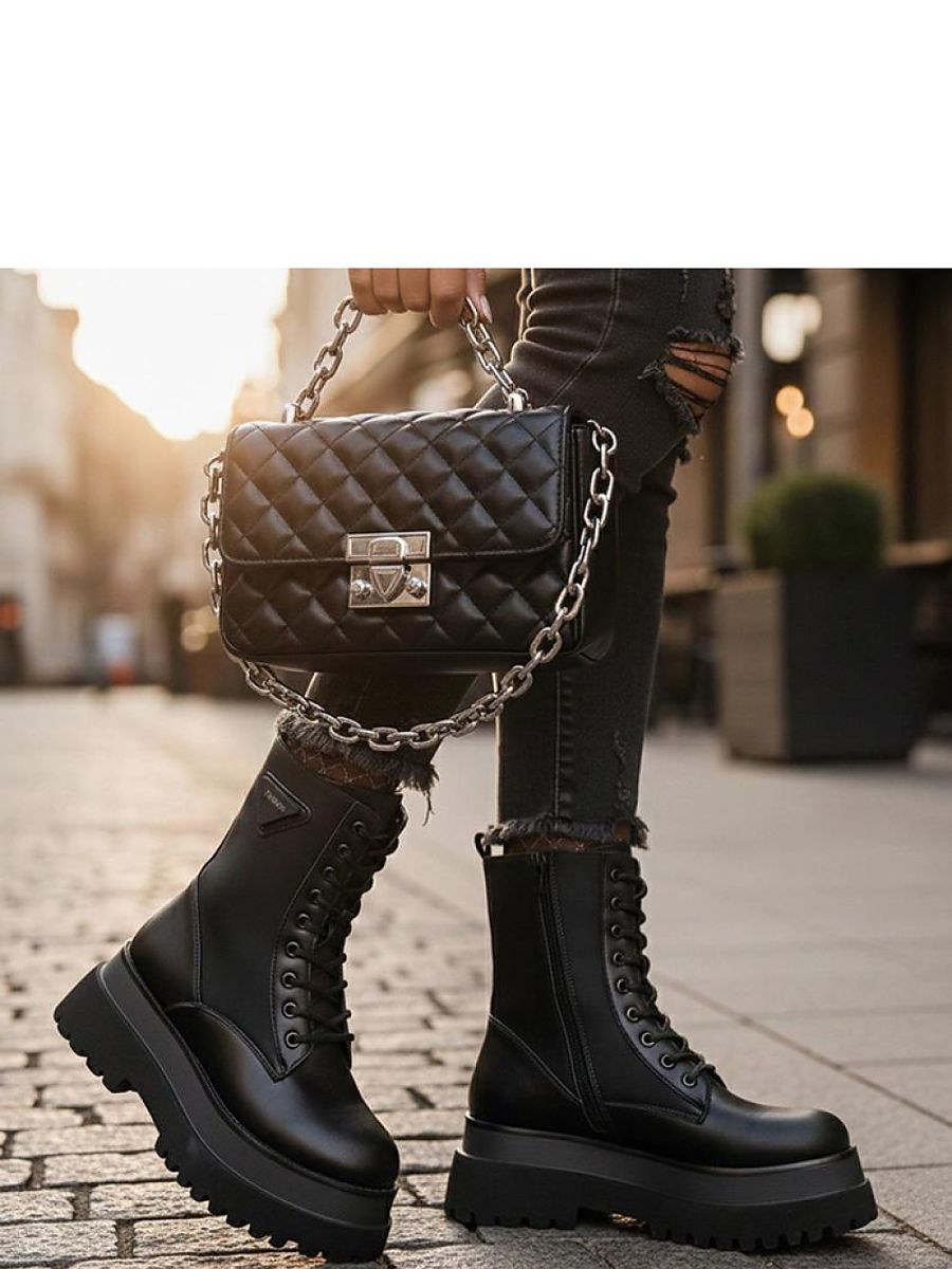  Platform boots model 222046 Solea 