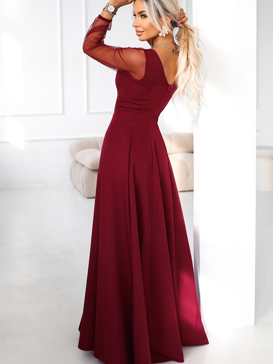 Long dress model 222146 Numoco 