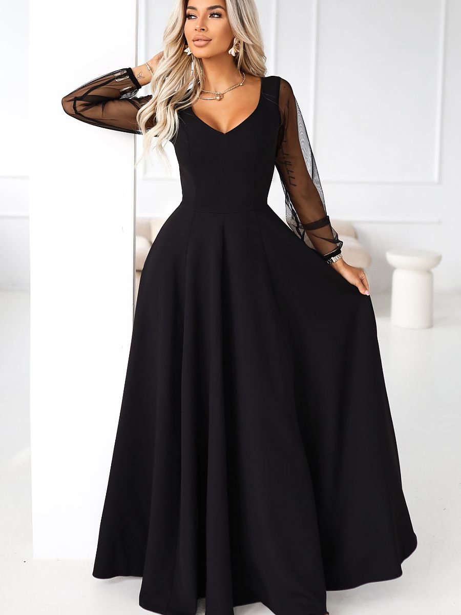  Long dress model 222147 Numoco 