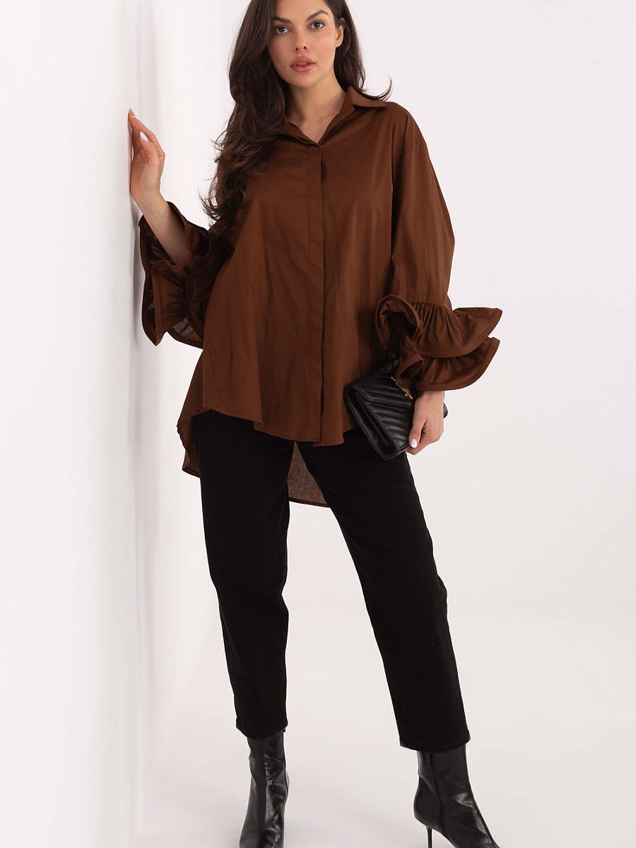  Long sleeve shirt model 222314 Italy Moda 