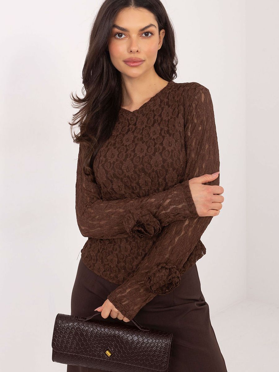  Lace blouse model 222451 Italy Moda 