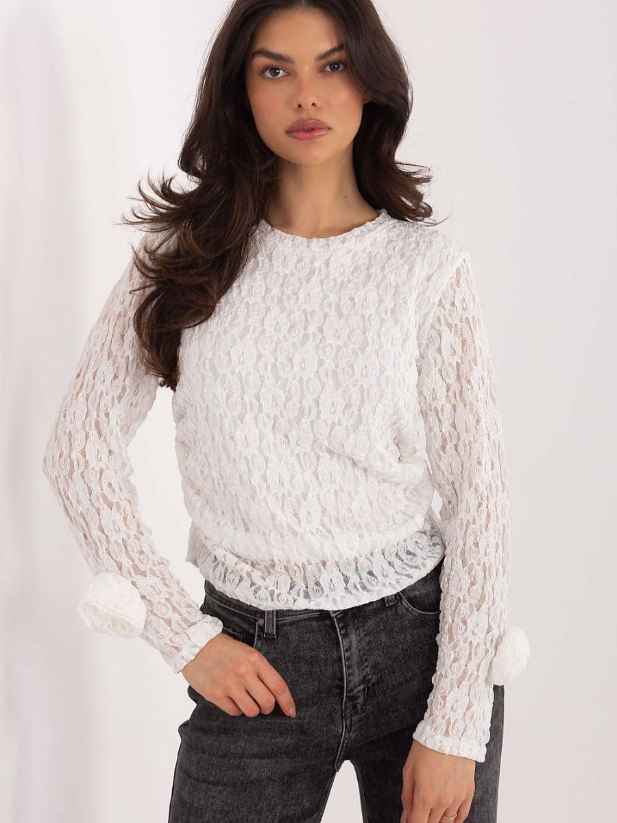  Lace blouse model 222456 Italy Moda 