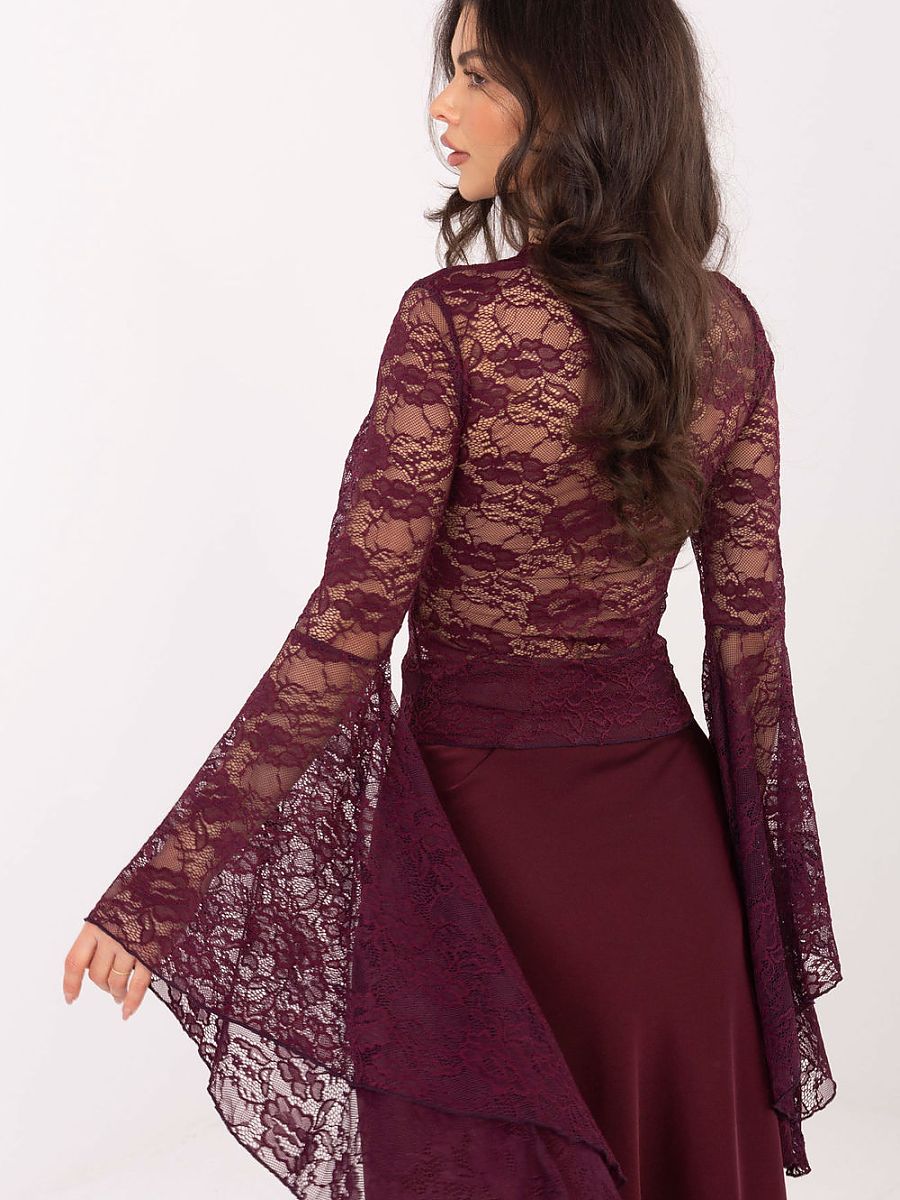  Lace blouse model 222813 Factory Price 
