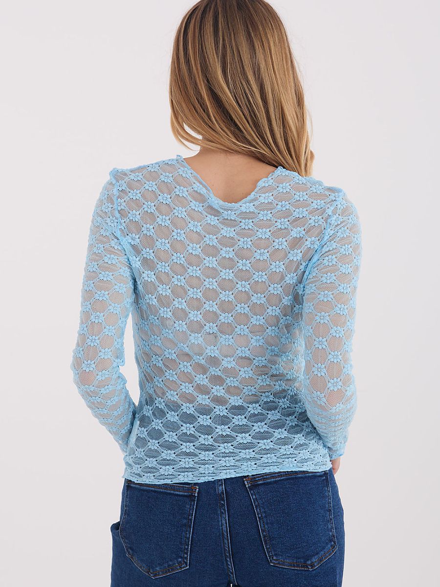  Lace blouse model 223076 Factory Price 