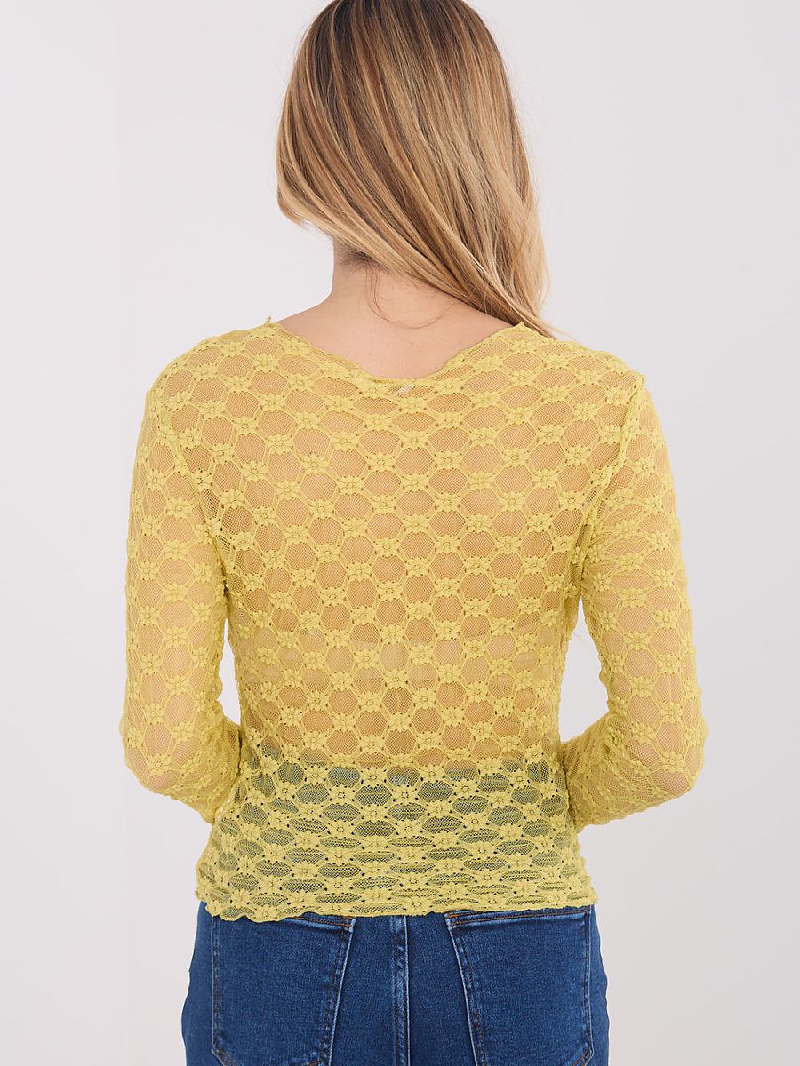  Lace blouse model 223077 Factory Price 