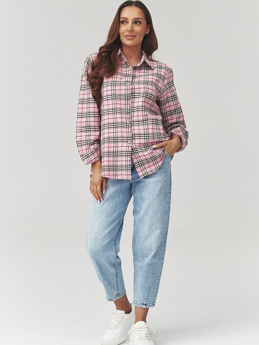  Long sleeve shirt model 223233 Makadamia 