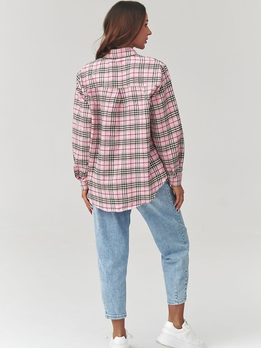  Long sleeve shirt model 223233 Makadamia 