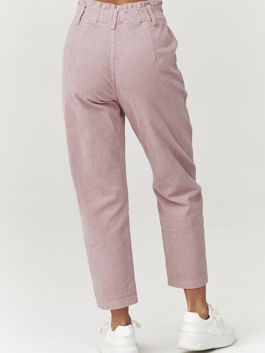  corduroy trousers model 223241 Makadamia 