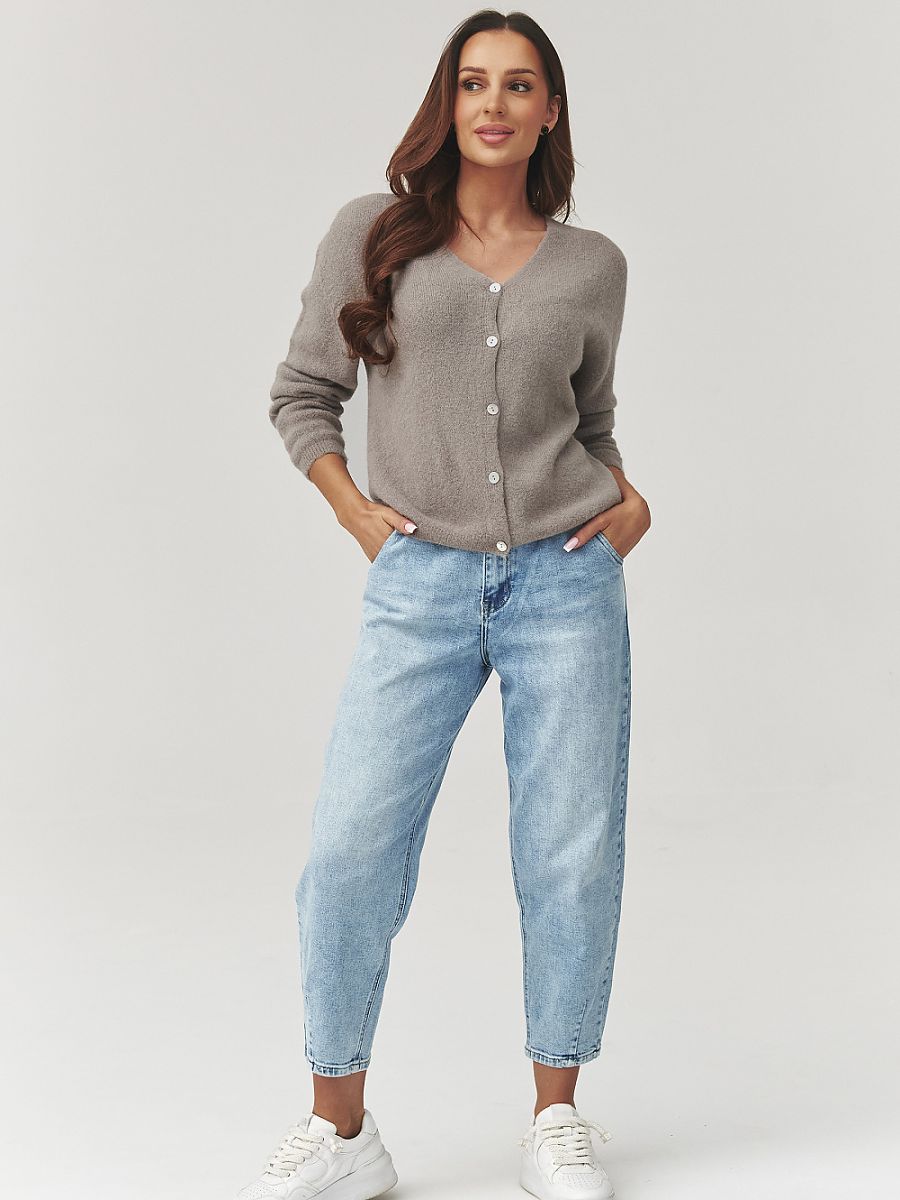  Cardigan model 223257 Makadamia 