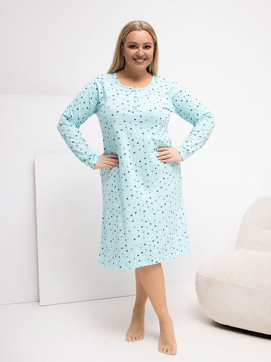  Plus Size Nightgown model 223302 Forever Pink 