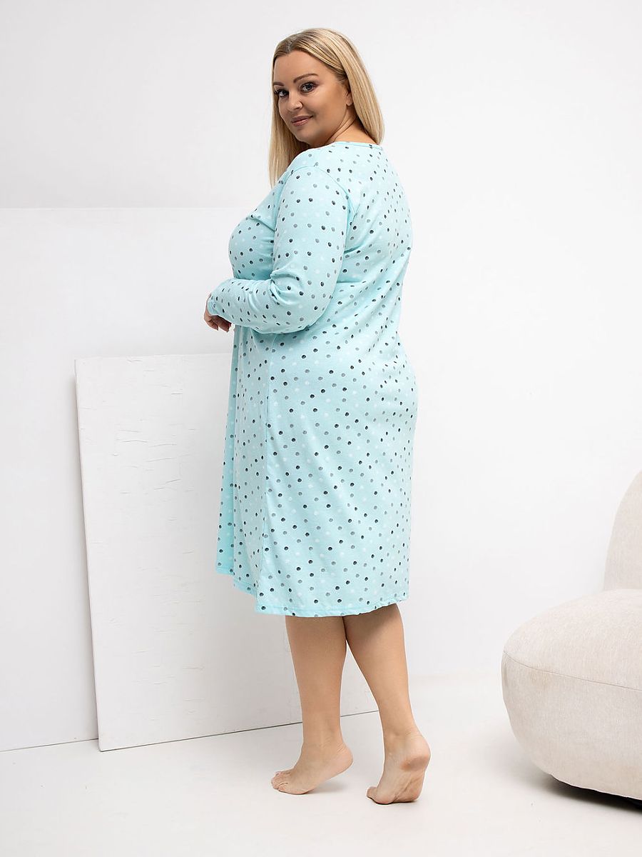  Plus Size Nightgown model 223302 Forever Pink 