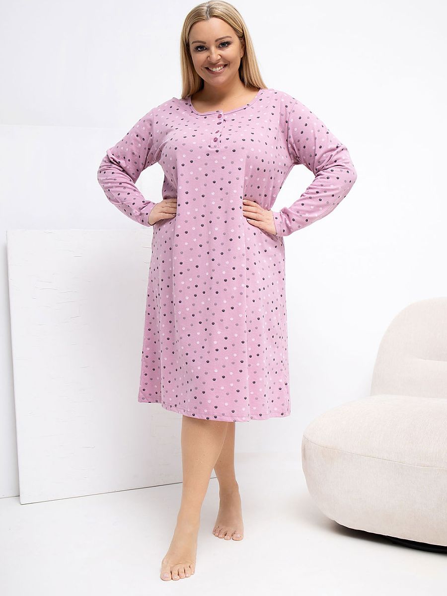  Plus Size Nightgown model 223303 Forever Pink 