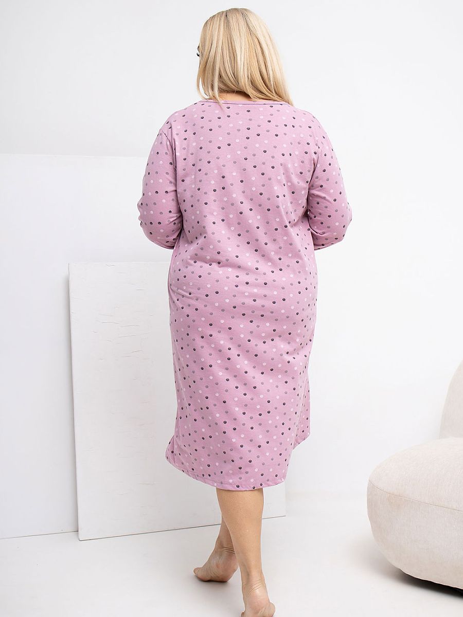  Plus Size Nightgown model 223303 Forever Pink 