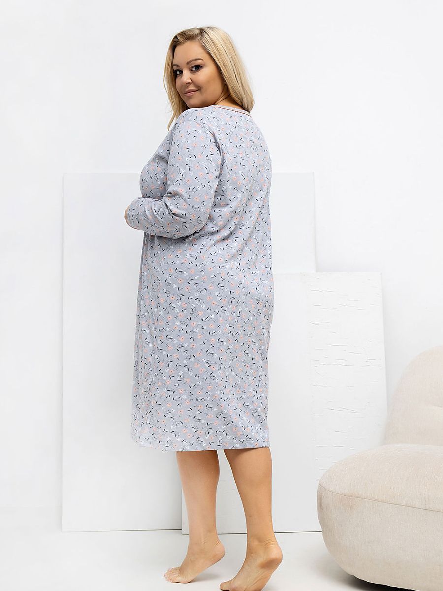  Plus Size Nightgown model 223307 Forever Pink 