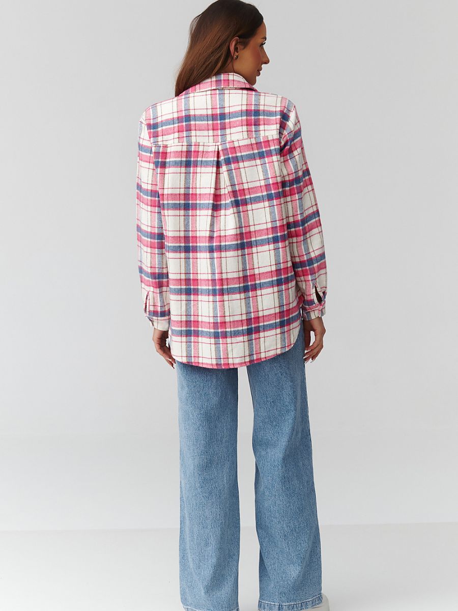  Long sleeve shirt model 224093 Makadamia 
