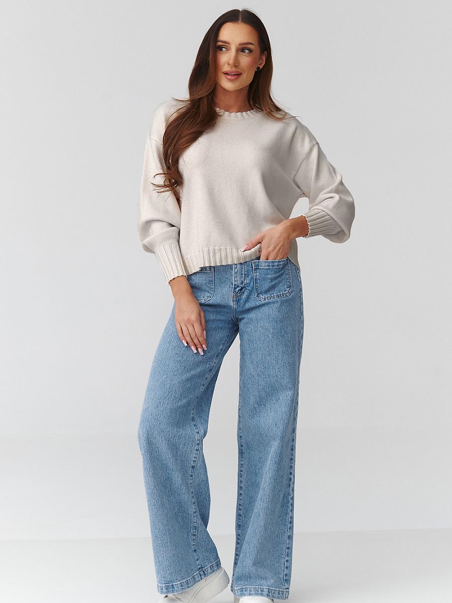  Jumper model 224108 Makadamia 