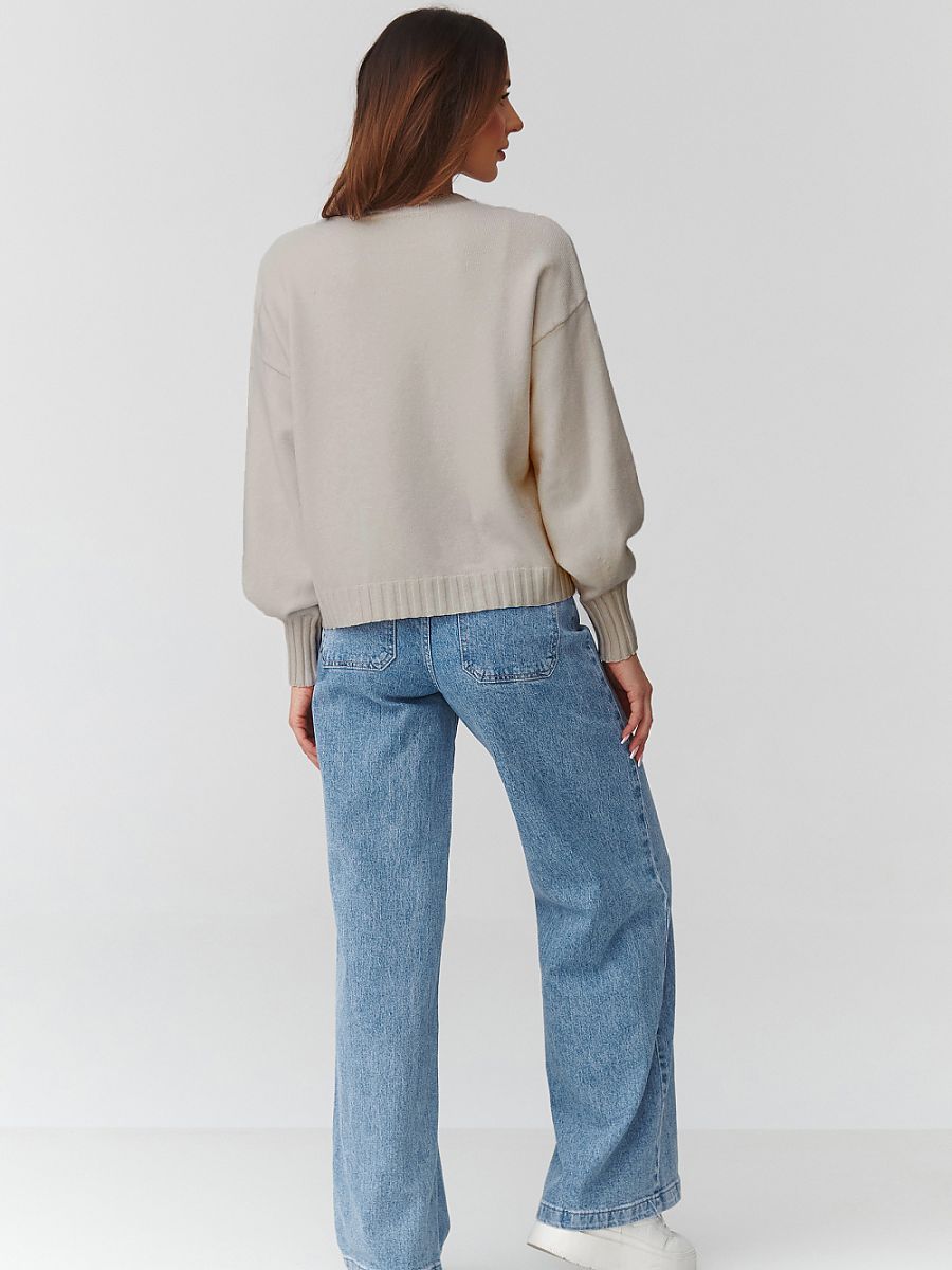  Jumper model 224108 Makadamia 