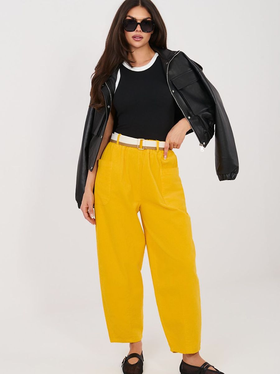  corduroy trousers model 225096 Rue Paris 