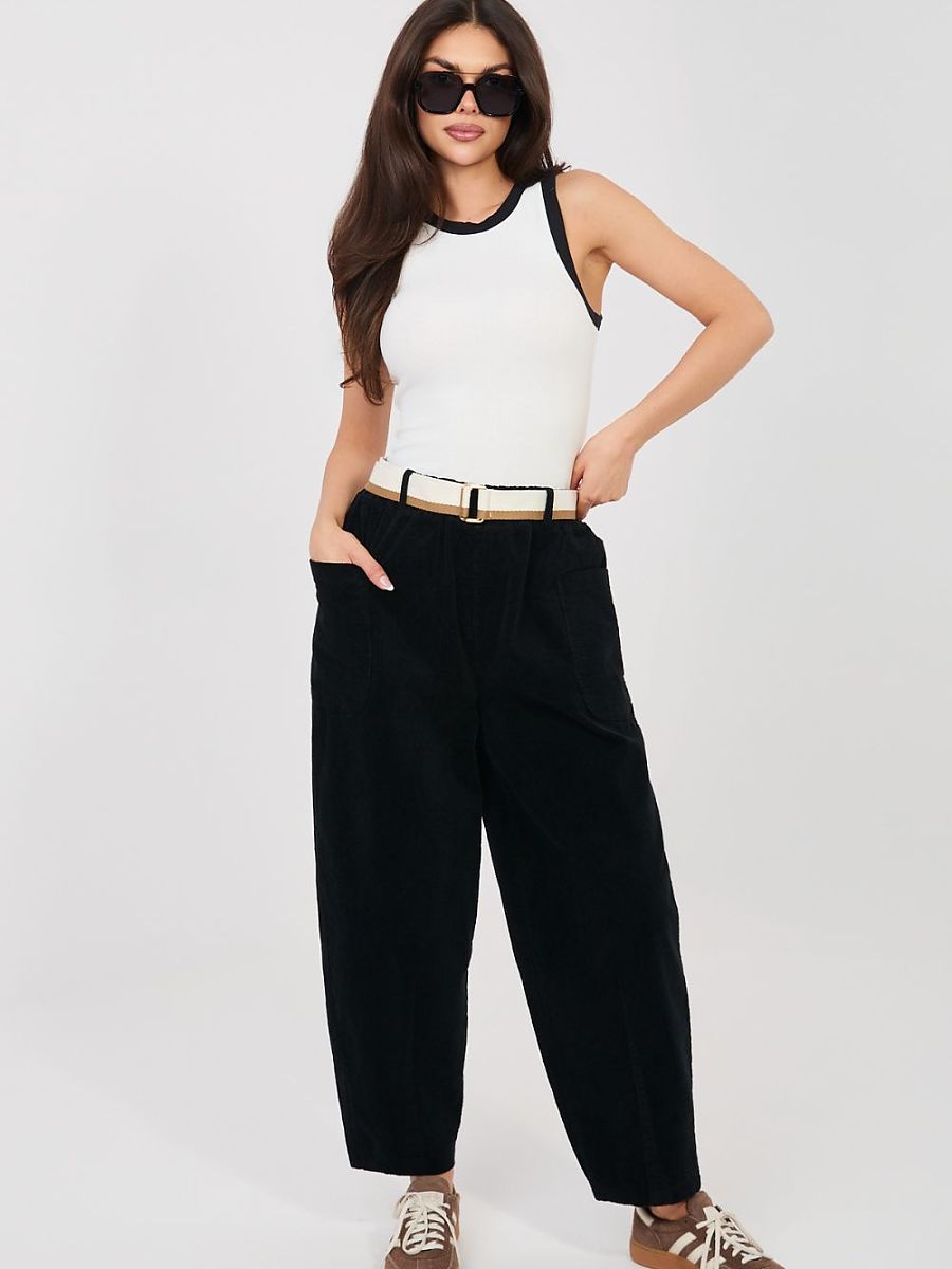  corduroy trousers model 225098 Rue Paris 