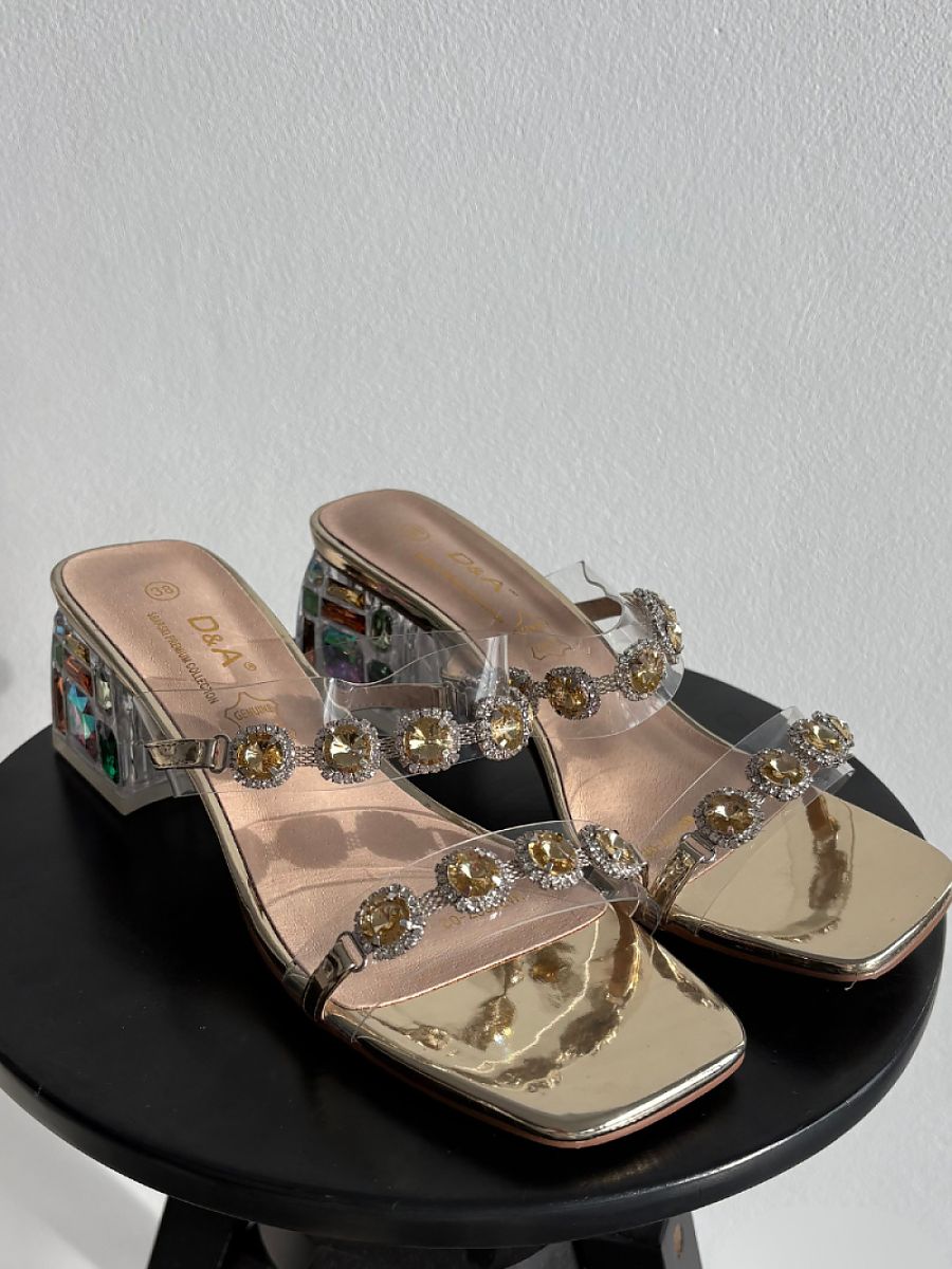  Heeled sandals model 225137 Step in style 