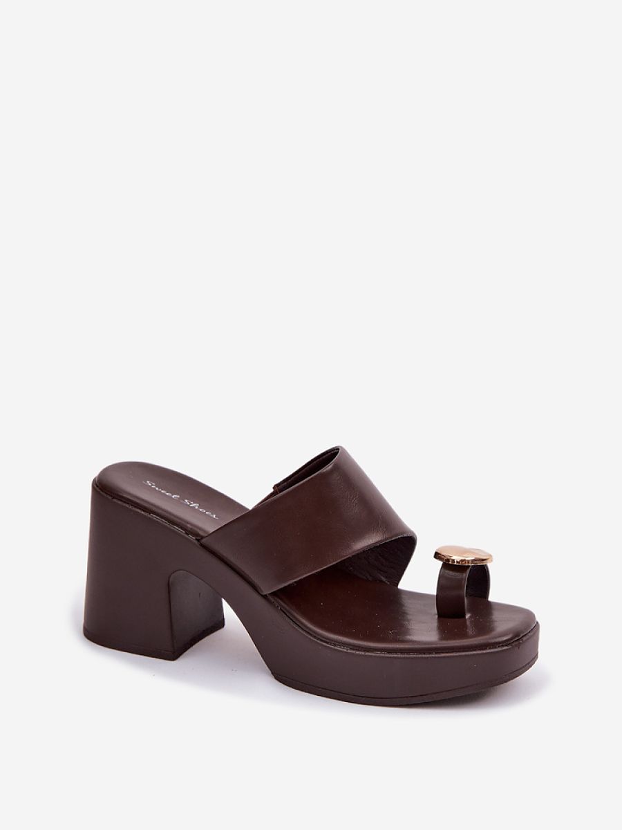  Heeled sandals model 225376 Step in style 