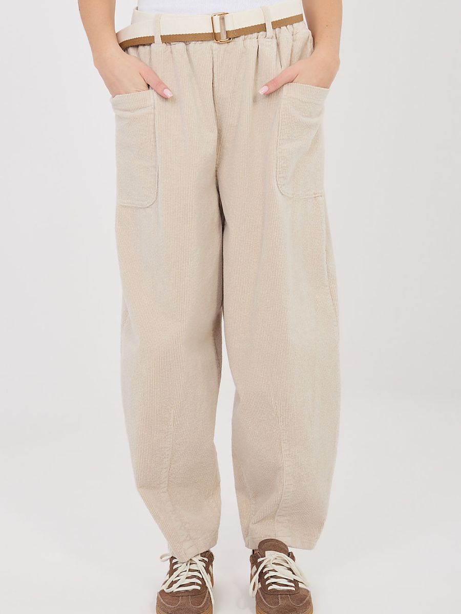  corduroy trousers model 225426 Rue Paris 