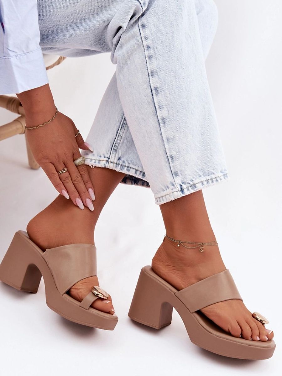  Heeled sandals model 225377 Step in style 