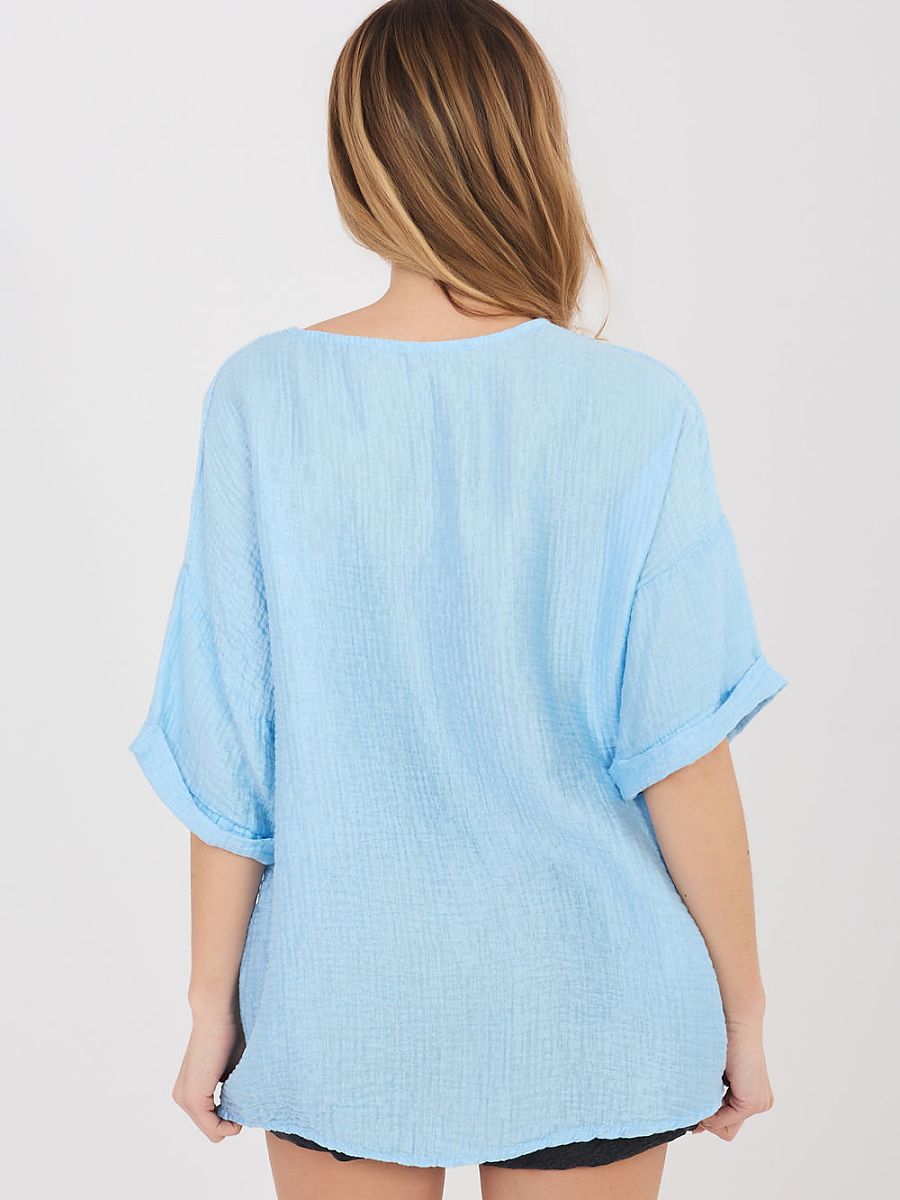  Short sleeve shirt model 225509 Italy Moda 