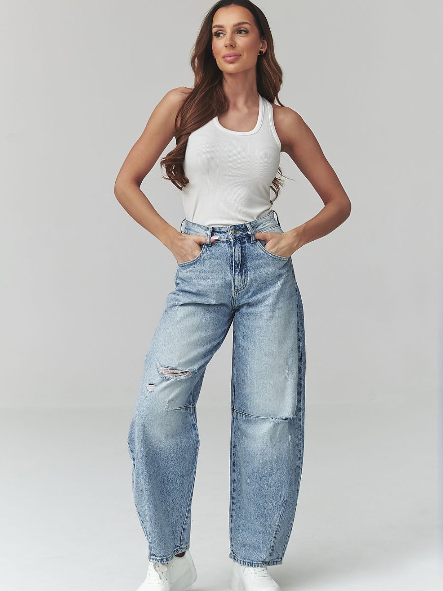  Jeans model 225704 Makadamia 