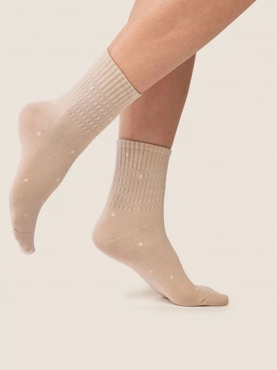 Socks Beige