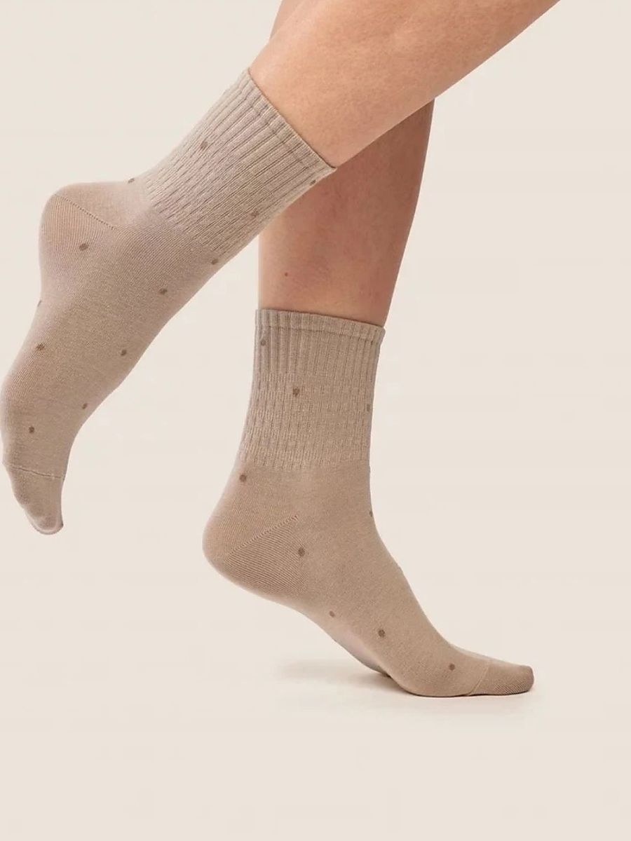 Socks Beige