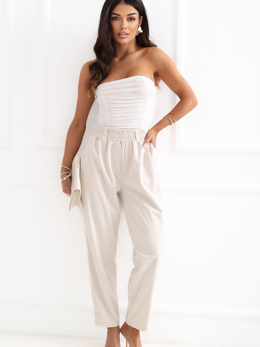  corduroy trousers model 226967 Rue Paris 