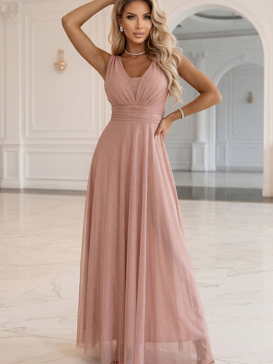  Long dress model 227074 Numoco 