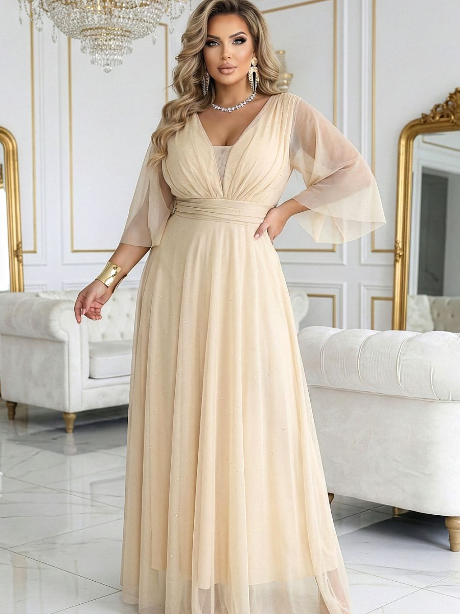  Long dress model 227124 Numoco 