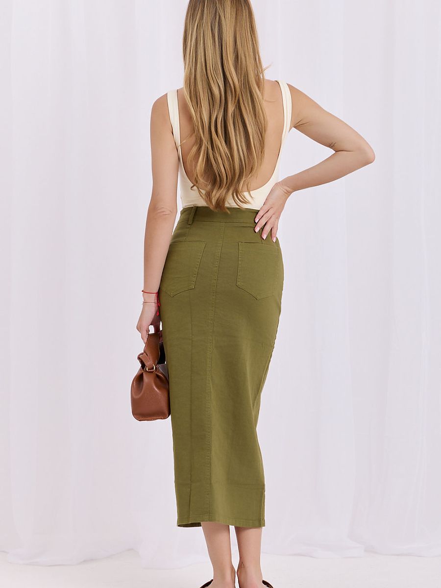  denim skirt model 228029 Factory Price 