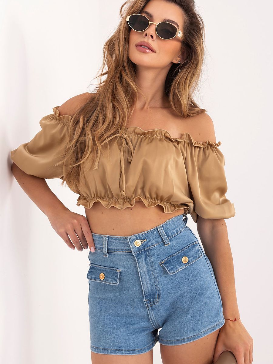  Denim shorts model 228037 Factory Price 